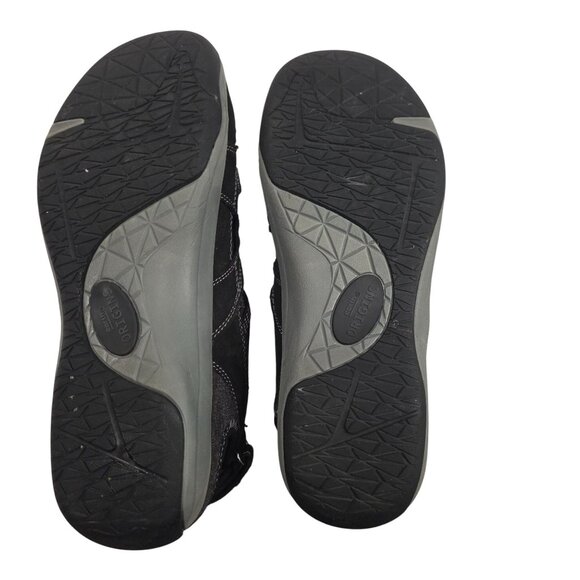 Earth Origins Womens Sid Black Sandals Slip-on Walking Shoes Size 8M - Picture 5 of 9